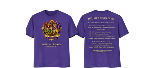 2026 Reunion T-Shirt (Beige or Purple)